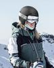 RIOROO Ski and Snowboard Helmet with 12 Omnidirectional EPS with Ear Snow Goggle Ideal for Ski and for and Unisex Vents, Adjustment, High-Density