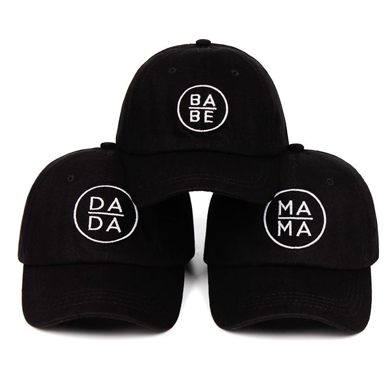 

Parent-child MAMA BABE Baseball Cap new DADA Trucker Dad Hat Black Snapback Gorras Bone Mother Mom Life Hat Outdoor Leisure