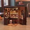 New Sweet Chapter Wooden DIY Book Nook Kit -  Miniature House Model, Handcrafted Assembly, Creative Christmas & Black Friday
