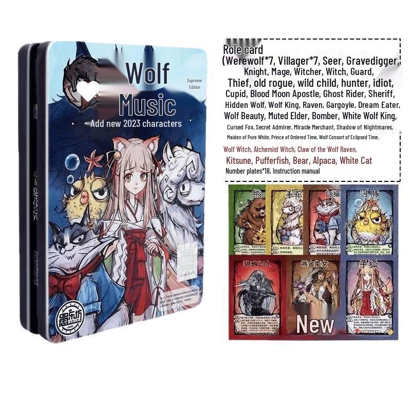 Werewolf Kill Official Waterproof Card Game Set