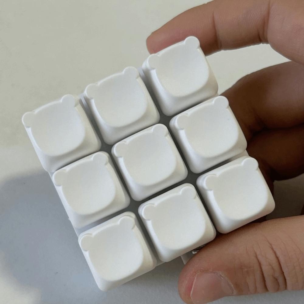 9 Tasten Finger Tastenkappen Tasten Klicker Spielzeug Neu Quetschspielzeug Vertreib die Zeit