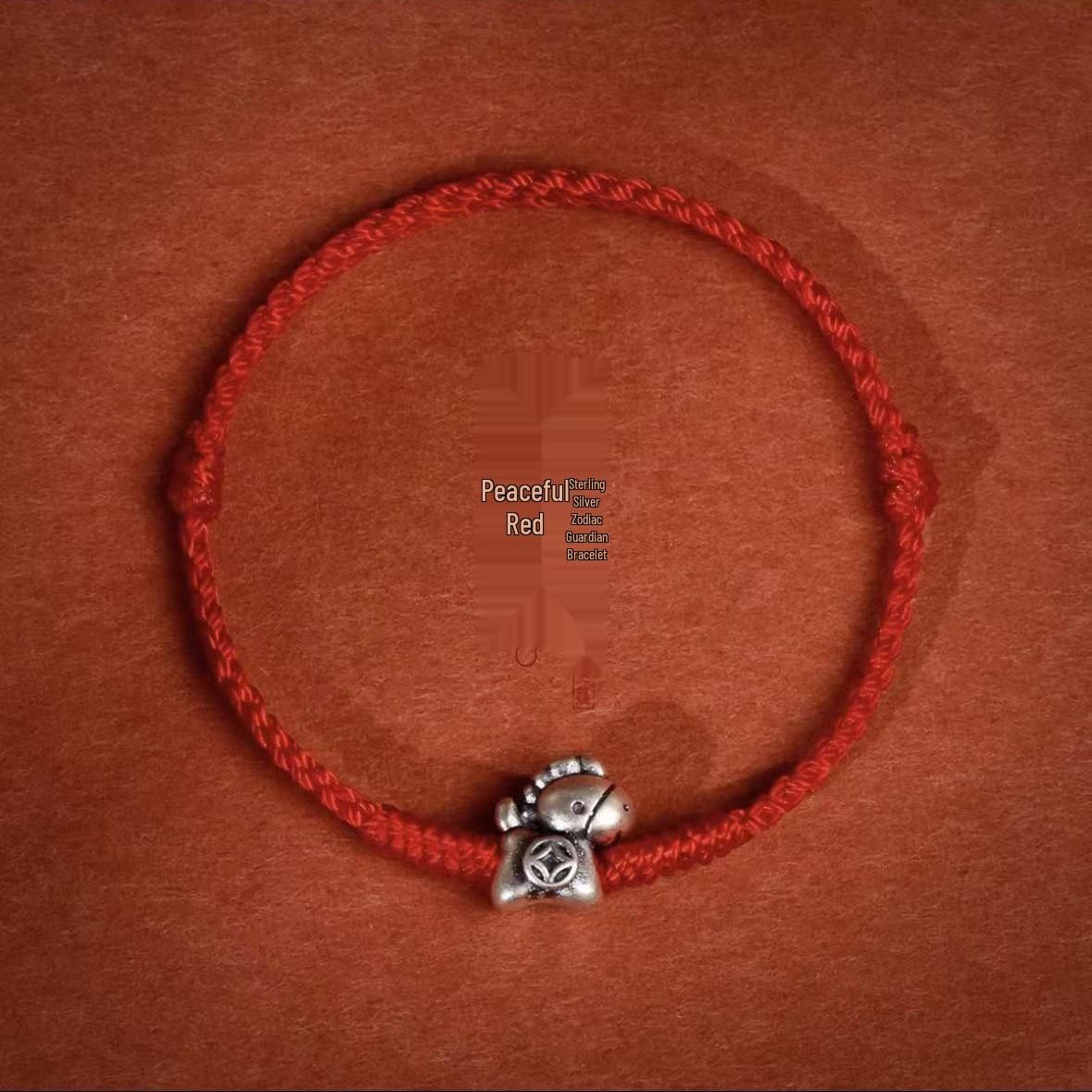 Soon Rich 2026 Year of the Horse Red String Bracelet for Men & Women – Birth Year, Safety, and Prosperity