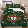 Portuguese Heritage Emblem Bedding (1 * duvet cover + 2 * pillowcase, without core) Soft and comfortable Christmas birthday gift