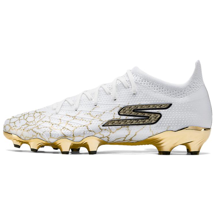 Skechers Go Soccer Bequeme Vielseitige Stoßdämpfende Langlebige Fußballschuhe Herren Fußballschuhe Weiß Platin 252021-WBGD 46