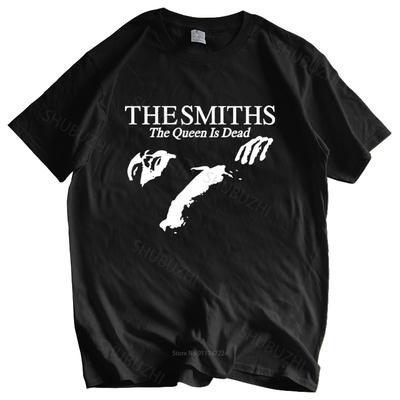 Unisex T-shirt Loose Style Tops Tshirt Men Summer Top Tees The Smiths "The Queen Is Dead" - T-Shirt, 1980's Indie, Morrissey