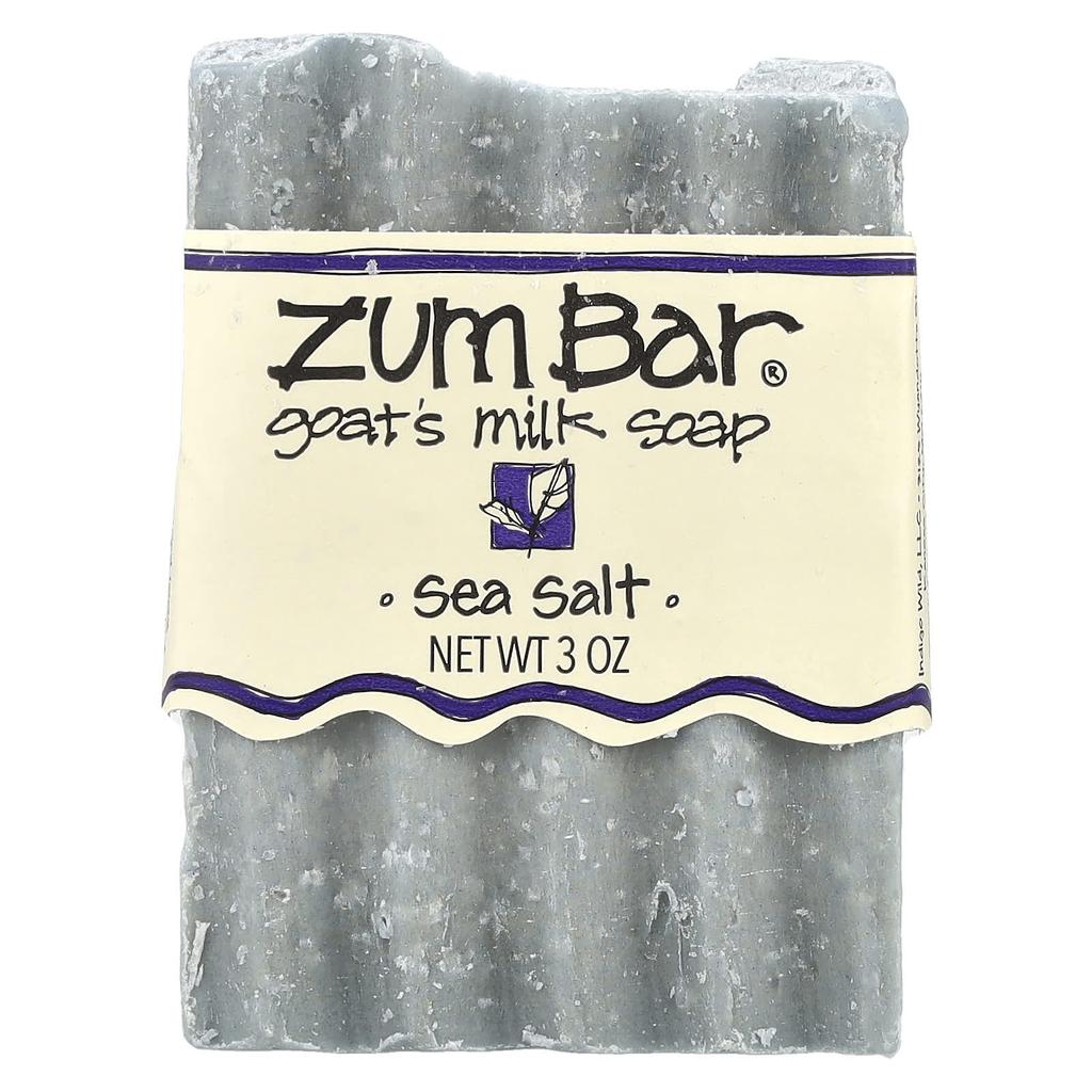Zum Bar, Goat Milk Soap, Sea Salt, 3Oz