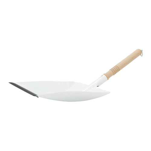 REDECKER Wood-Patterned Dustpan (White)