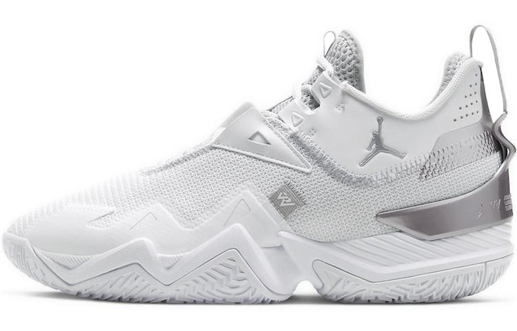 Air Jordan Westbrook One Take  Triple White  42.5