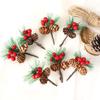 Festive Pine & Berry Cone Inserts: DIY Gift Box Accessories