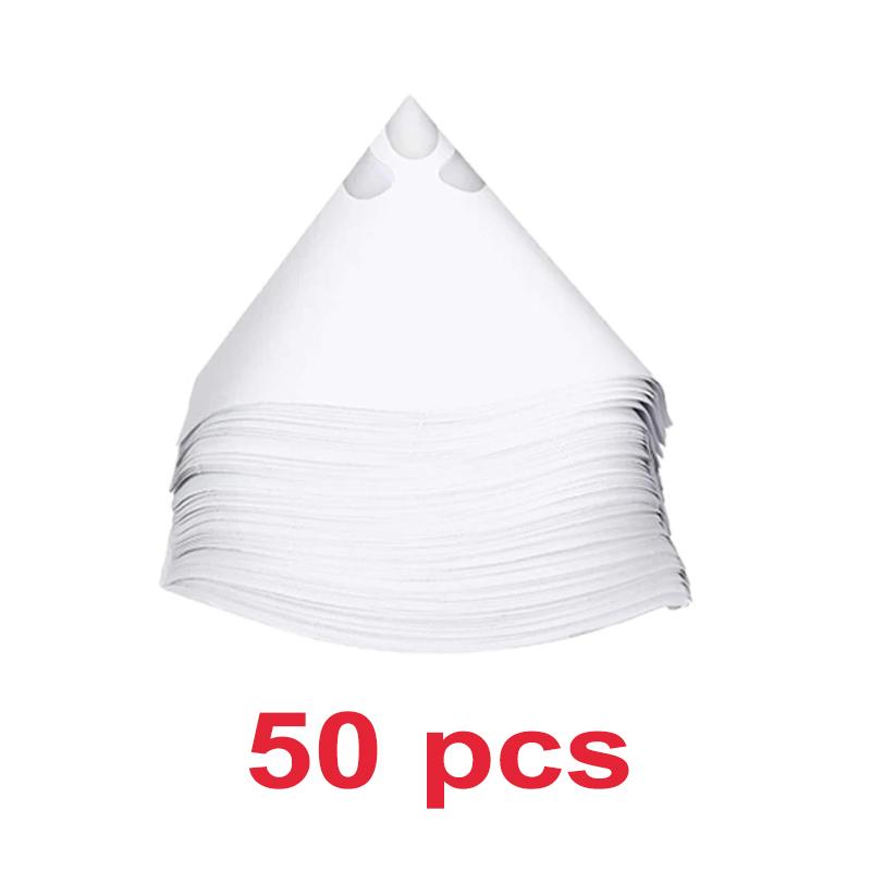 Car Paint Spray Mesh Paper Filter Purifying Straining Funnel Disposable Paint Filter Conical Nylon Micron Paper Funnels Tools