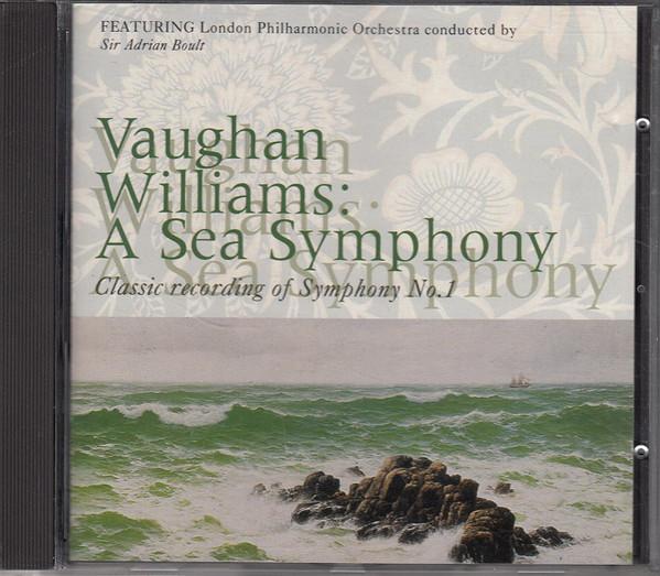 

CD VAUGHAN WILLIAMS - A Sea Symphony 4501442 Belart 1994 Japan Classical