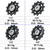 Mountain Bike Bicycle Rear Pull 11T Guide Wheel Road Bike 13T Variable Speed Guide Wheel 12T Tension Wheel 14T Transmission