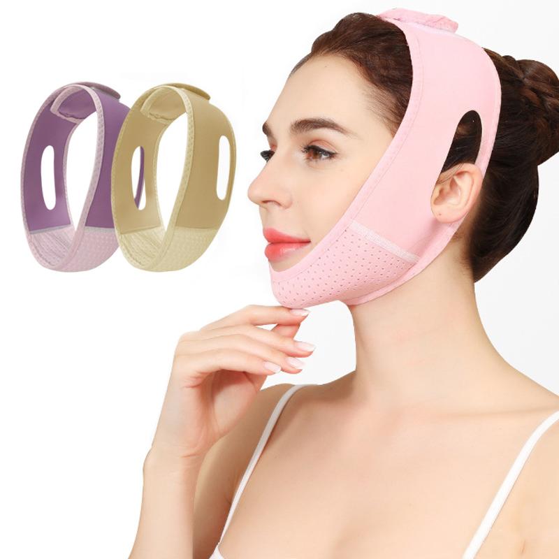 1PC Face Slimming Strap Reduce Double Chin Lift V Face Stickers Anti Bandage For Face Strap Belt Mask Lift Oval Mask Face