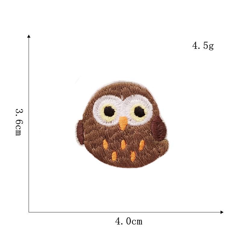 Creative Cartoon Animal Embroidered Patch for Jackets - High-End Repair & Decoration