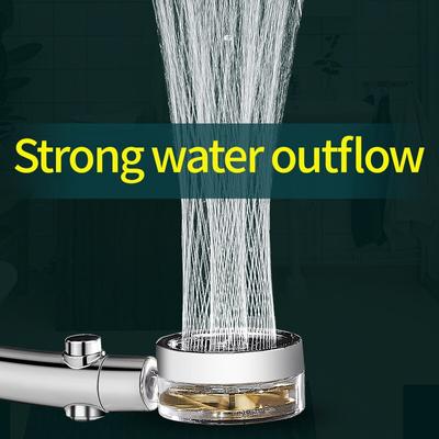 Propeller Duschkopf Wassersparend Badezimmer Duschzubehör Regendusche Hochdruck Duschdüse Universaladapter