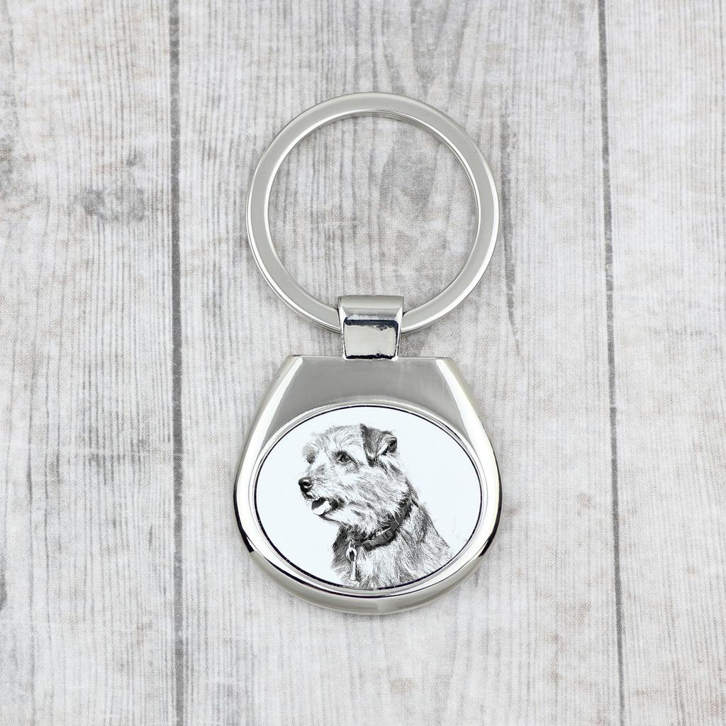 Norfolk Terrier - Keychain with a Dog, Keychain with a Print, Personalized Pendant from the Art-Dog Brand