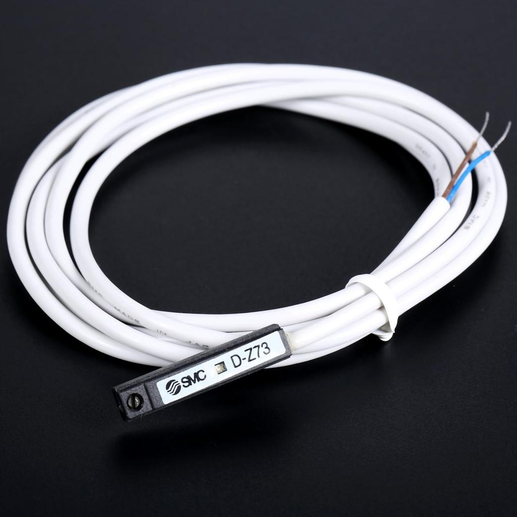 SMC Type DA73 Air Cylinder Magnetic Reed Switch, Proximity Pneumatic Sensor LED Indicator Compatible for CDQ2B/CD85N/CXV/CXT/CDQM/CRA1