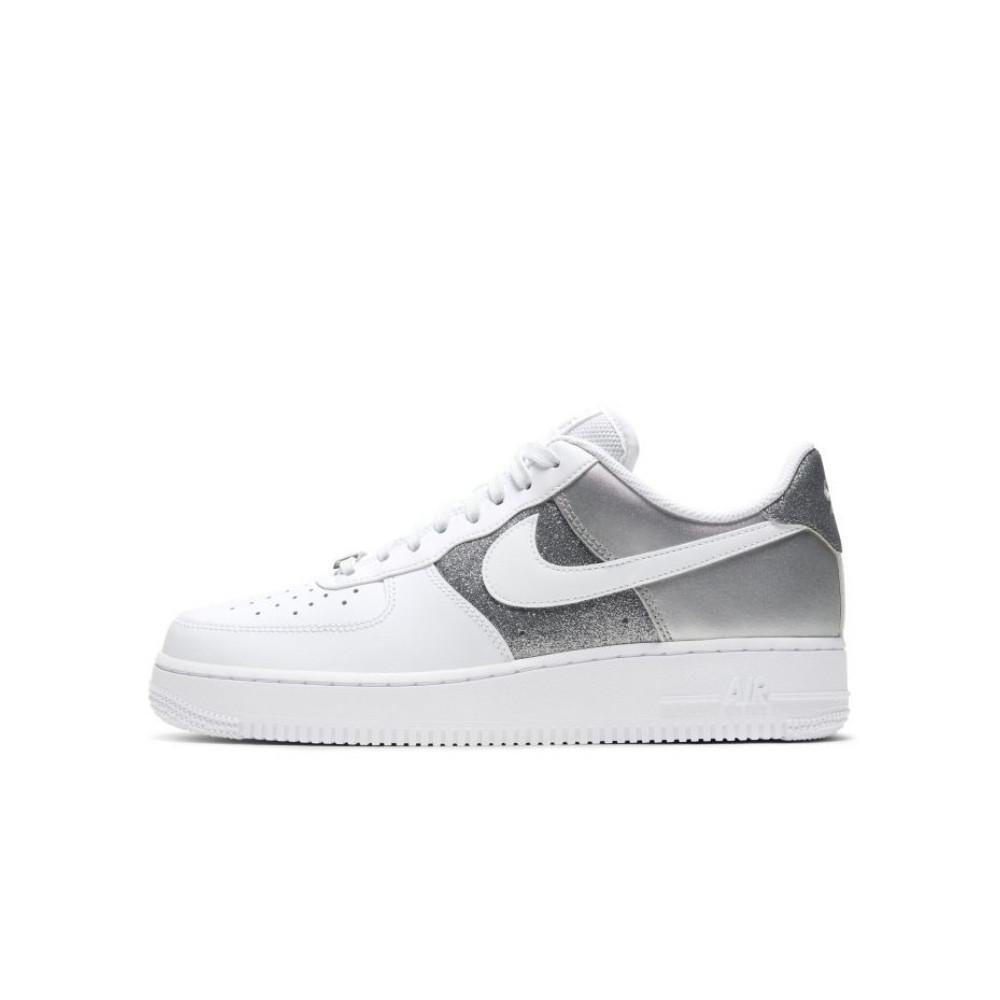 Nike Air Force 1 Low 07 White Metallic Silver