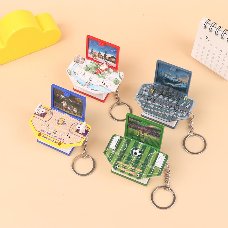 3D Folding Popup Book Children'S Science Puzzle Novelty Mini Dinosaur Astronaut Keychain Decoration Kids Toy Gift For Dinosaur Party