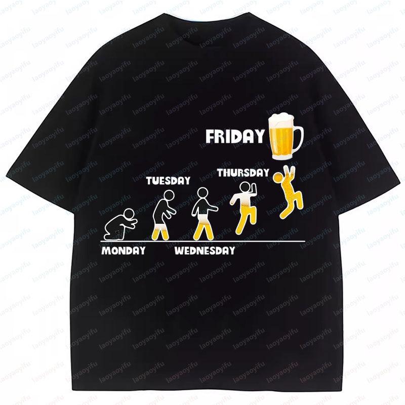 

Pineapple Beer Men s T Shirt Harajuku Aesthetic Tops Casual Funny Fruit Foods Drinks Clothes Streetwear Fashion Camiseta Hombre 5XL різнокольоровий
