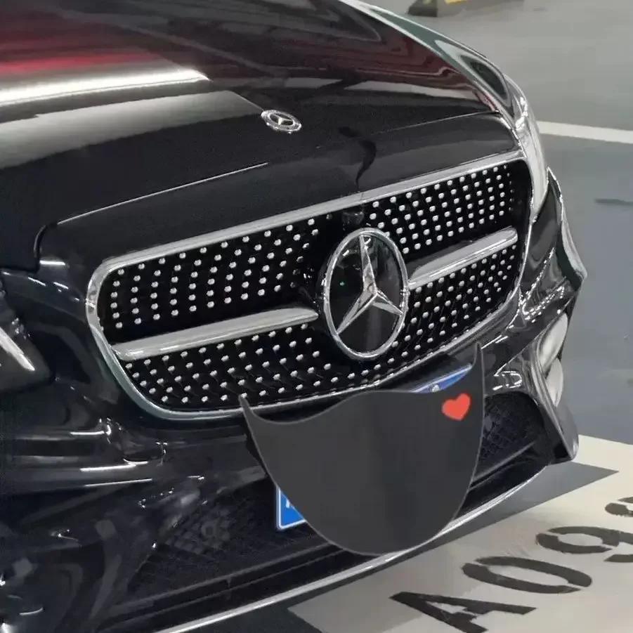 DJR5 Hot 2025 3D Car Grill Emblem Star Badge Front Grill Logo For Mercedes Benz W204 W205 W213 X253 A B C E S CLA GLB GLC GLE GLS Acc