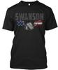 Swanson Family Honors Veterans T Shirt Made In the USA Size S To 5XL