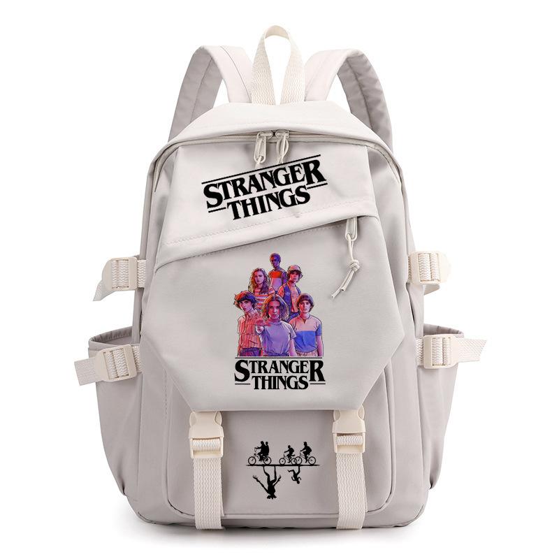 Stranger Things Teenage Printed Backpack