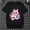 Cat Pastel Goth Moon Kawaii Halloween Skull Purple Witch Women Clothes Female Classic Aesthetic Graphic T Shirts Girlfriend Gift