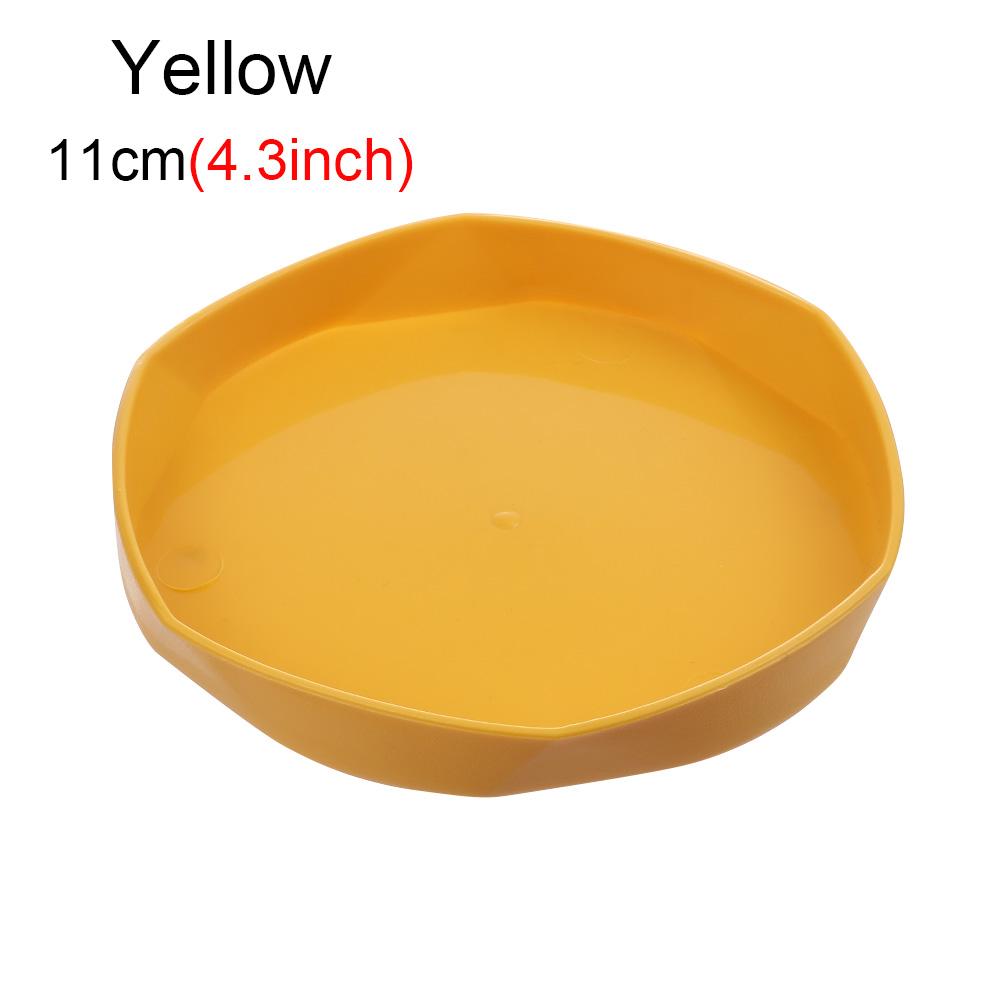 1 Pc Durable Plastic Resin Plant Saucer Drip Trays Plastic Tray Saucers Indoor Outdoor Thickened Flower Pot Garden Tool