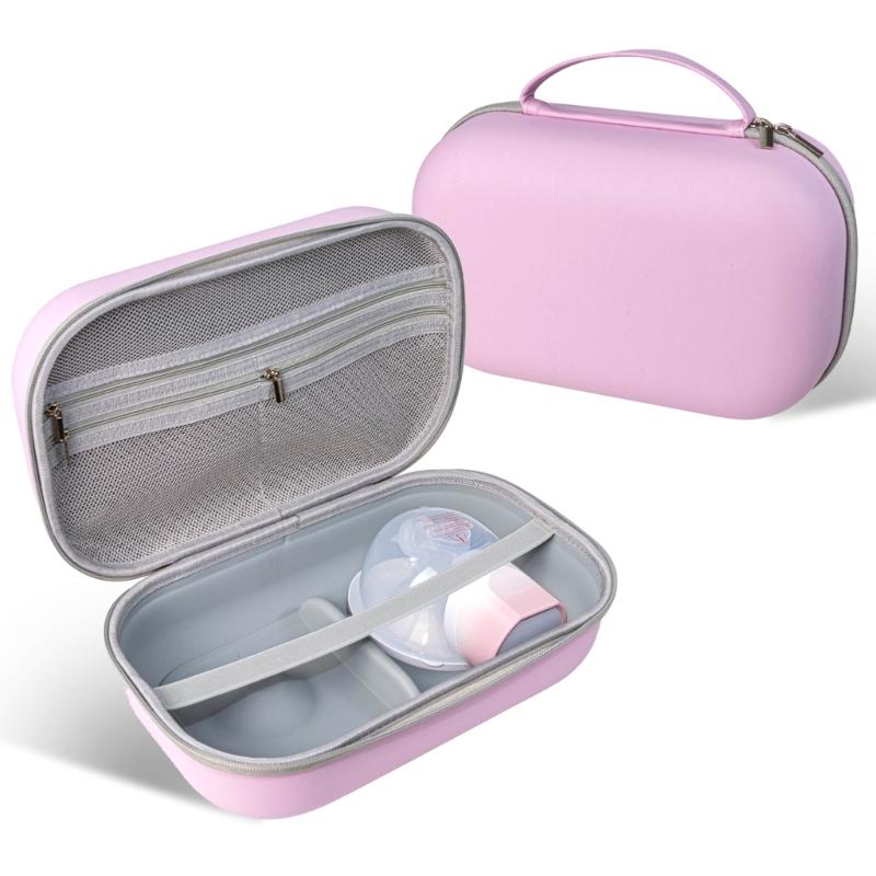 Portable EVA Hard Shell Case for Portable Breast Pump Eletric Milk Extractor Storage Bag for Working Moms Travel