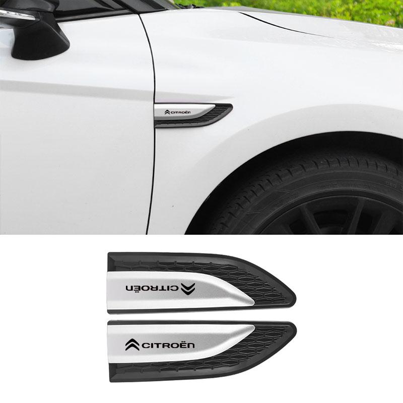 Car Door Side Fender Blade Logo Emblem Badge Decal Sticker For Citroen C3 C4 X7 Xsara Picasso Crosser C-ELYSEE JUMPY NEMO VTS