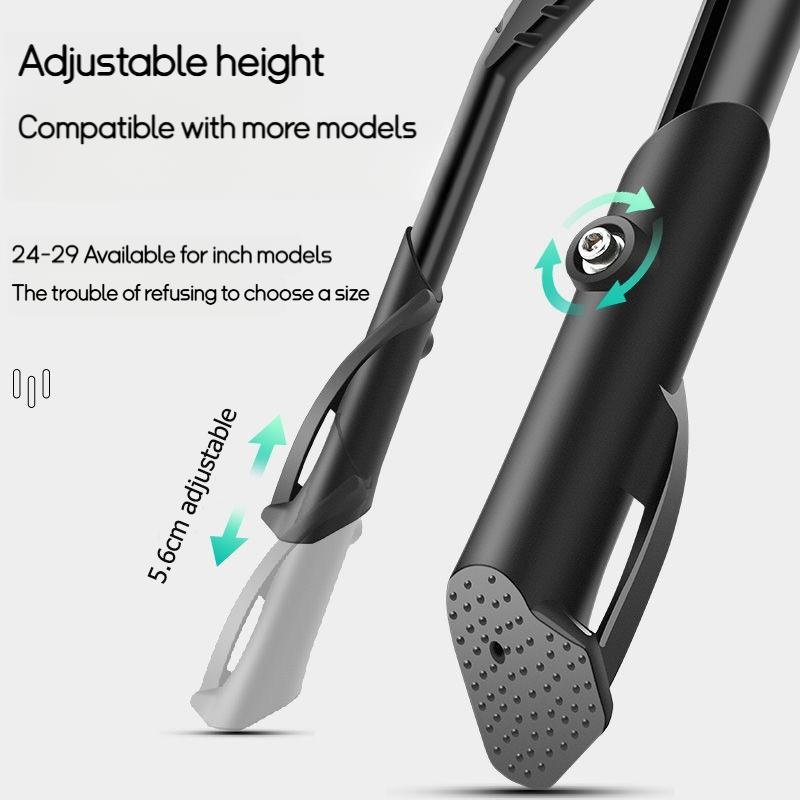 Cric Bicicletă Suport Parcare Bicicletă Reglabil Lateral Suport Picior Suport Bicicletă Repaus Picior Ciclism Nou Piese de Schimb