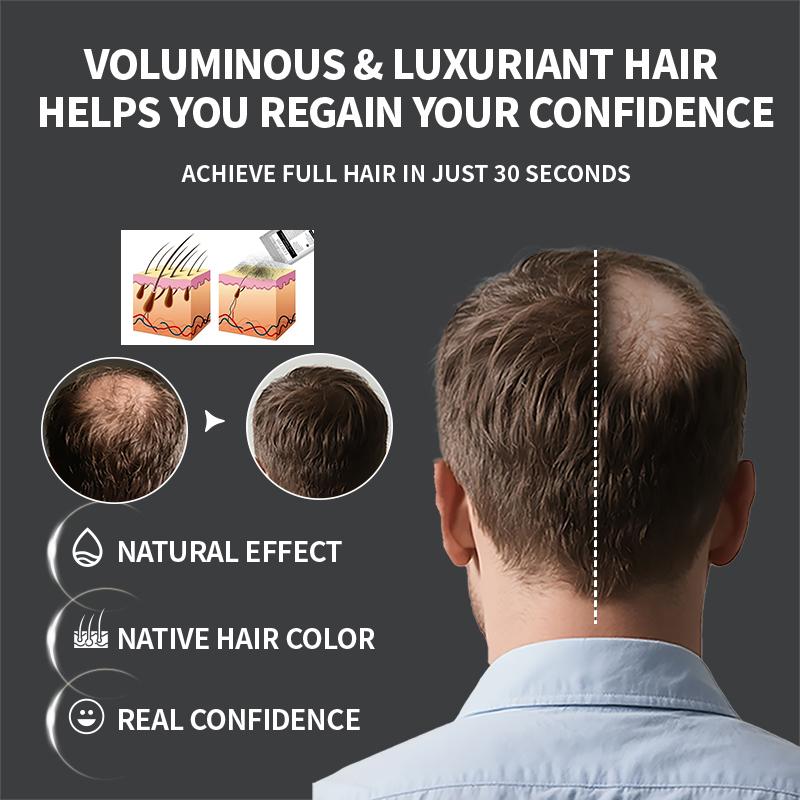 100g Queda de Cabelo Construção Fibras Capilares Misturador Camuflagem Modelagem Fibra Pós Capilares Raleamento Queratina Extensão de Cílios Preto