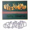 DIY Forest Deer Metal Stencils Cutting Dies for Scrapbooking 3D Embossing Stamps Craft Dies