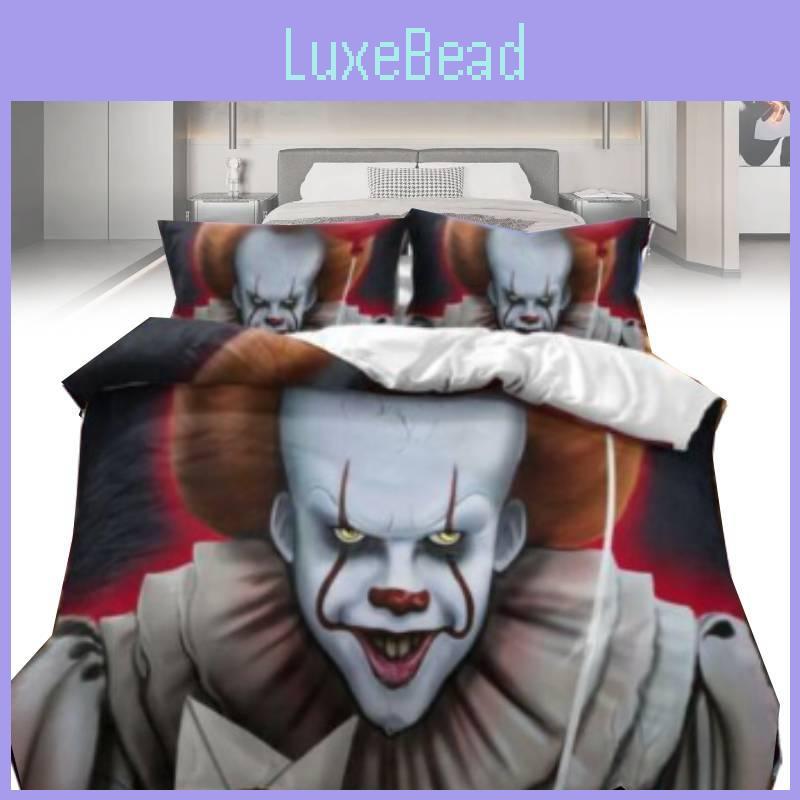 Printed Duvet It Cover Pillowcase Bedding Three Piece Set Decoration Bedroom