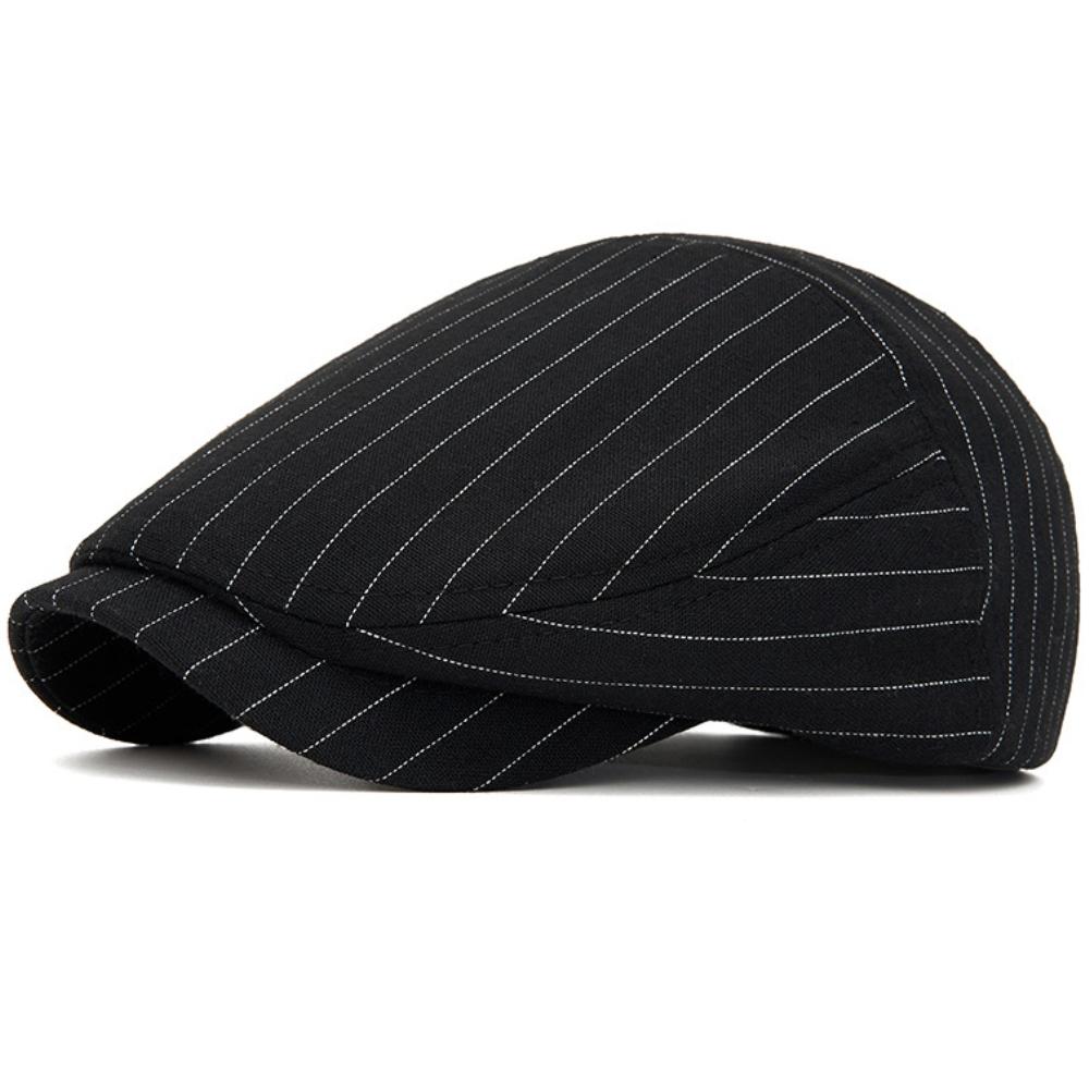 HT5053 Berets Spring Autumn Cap for Men Women Retro Artist Painter Striped Beret Hat Male Female Ivy Flat Cap Hot Sale Beret Cap