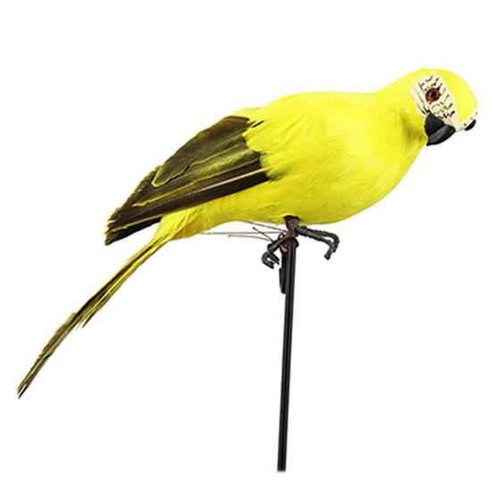 25/35cm Artificial Parrot Animal Bird Lawn Model Ornament Yard Garden Decoration