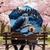 1PC Hogwarts Owl Umbrella-8-Rib Reinforced, Automatic Open, Lightweight & Durable, Cute Fashion Accessory for Outdoor, D2672