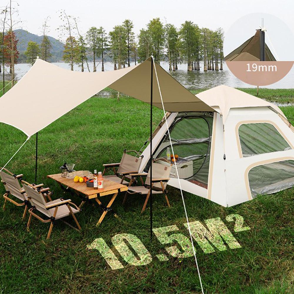 Outdoor Large Space Self-driving Travel Camping Tent Automatic Quick-opening Tent Portable
