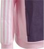 Tiberio Color Block Free Zestaw Dresowy dla Dzieci DTP57 Jasny Fiolet Cień Fioletu J150 [Adidas] Top z 3 Paskami Różowy/Biały/Cień Dół