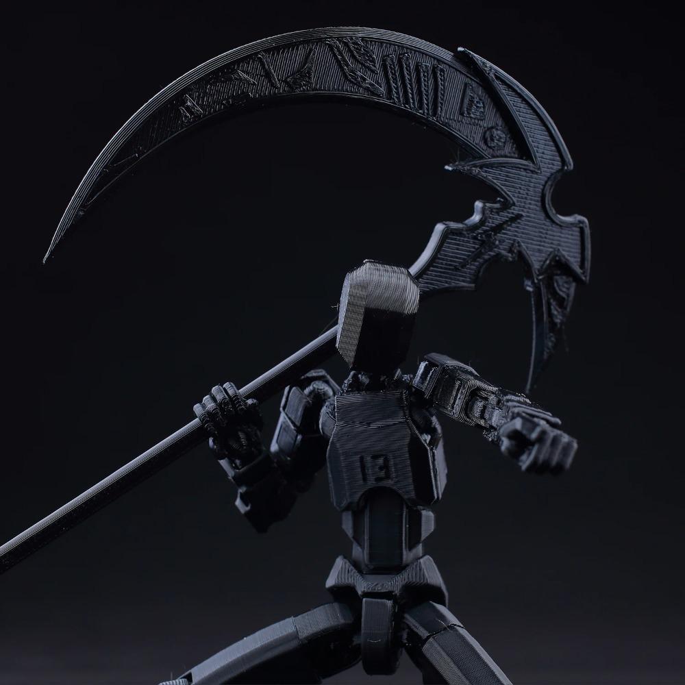 T13 Demon Dummy13 3D Printed Multi-Articulated Skull Model Assembly Toy For Anime Fans And Collectors Children Educational Toys