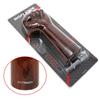 ALTEED Shift Fist Hand Dark Brown for Passenger Knob, Design, Wood, 150mm, M8, M10, M12, 1.25 Pitch, Trucks, Cars, etc.