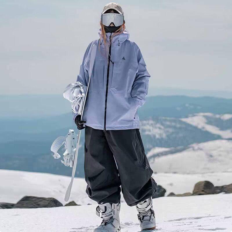Pantaloni Cargo Impermeabili Antivento da Donna con Tasche per Escursionismo e Viaggi all'Aperto