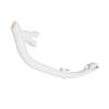 Dual Function Wet Full Dry Diving Snorkel with Bite Valve for Freediving Snorkeling Universal Diving Gear Easy Breath White
