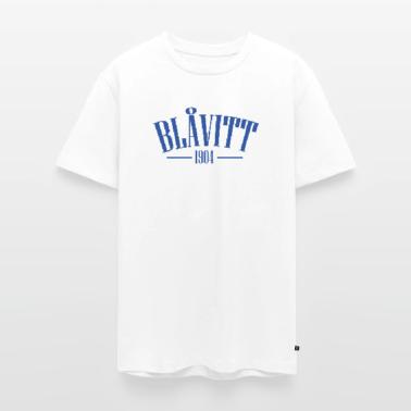 Classic Letter Print Pure Cotton Blue and White Striped 1904 Mens Organic Cotton Highquality Tshirt M