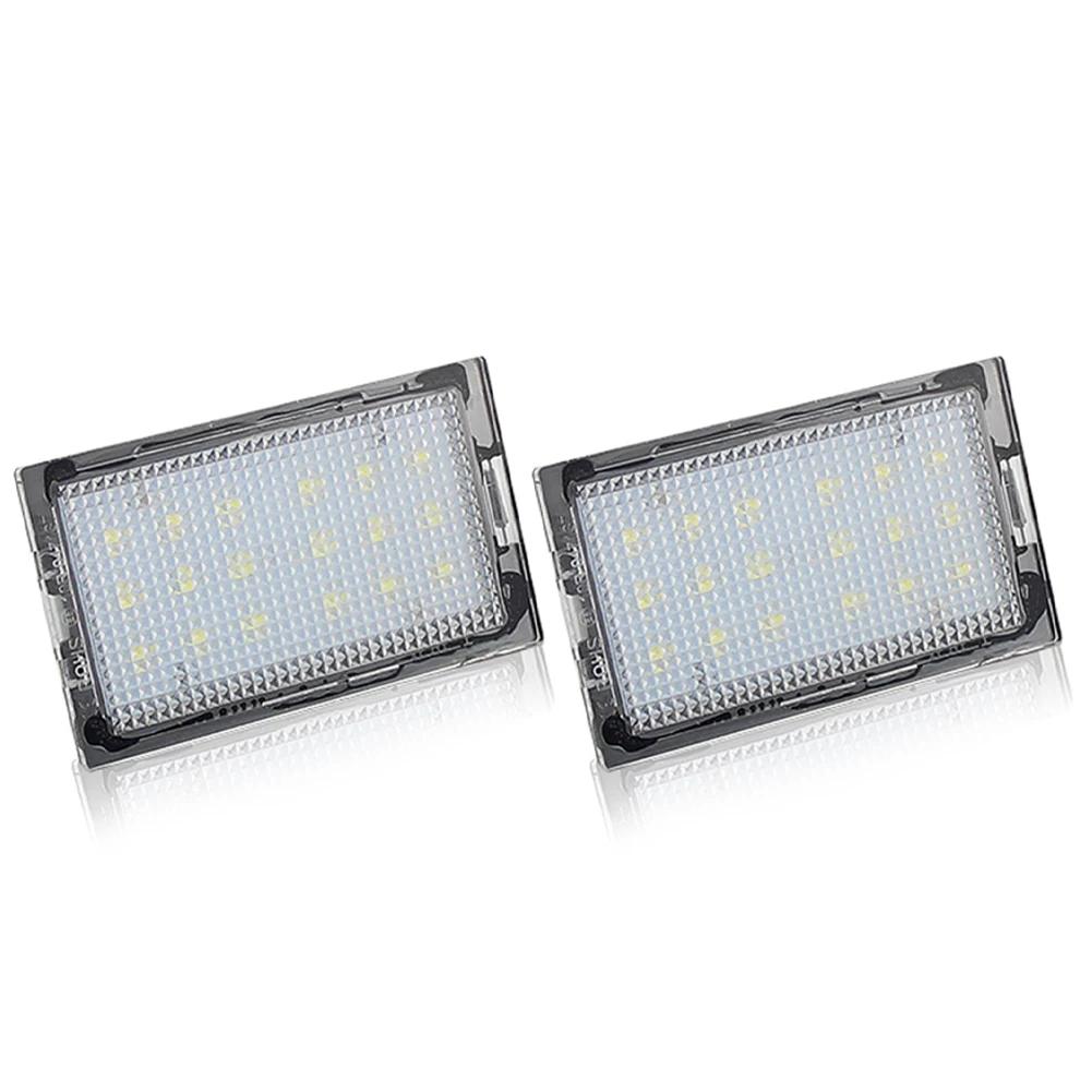 1-2Pcs Canbus Car LED License Plate Lights For Land Range Rover L320 Discovery 3 4 LR3 LR4 Freelander LR2 Number Plate Lamps