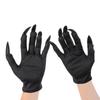 Scary Fingernails Claw Gloves with Shining Long Nails Party Decorations Props