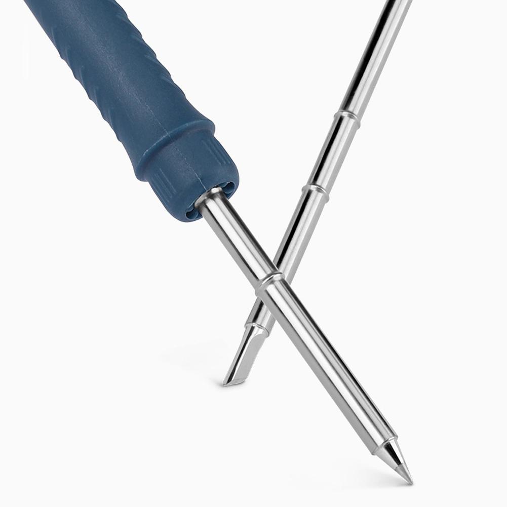 Soldering Iron Tip Sliver Color Quick Thermal Conductivity
