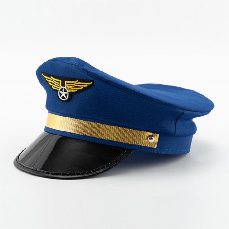 Fashion Pilot Hat Adult Role Play Costume Hat NightClub Hat Masquerades Hats
