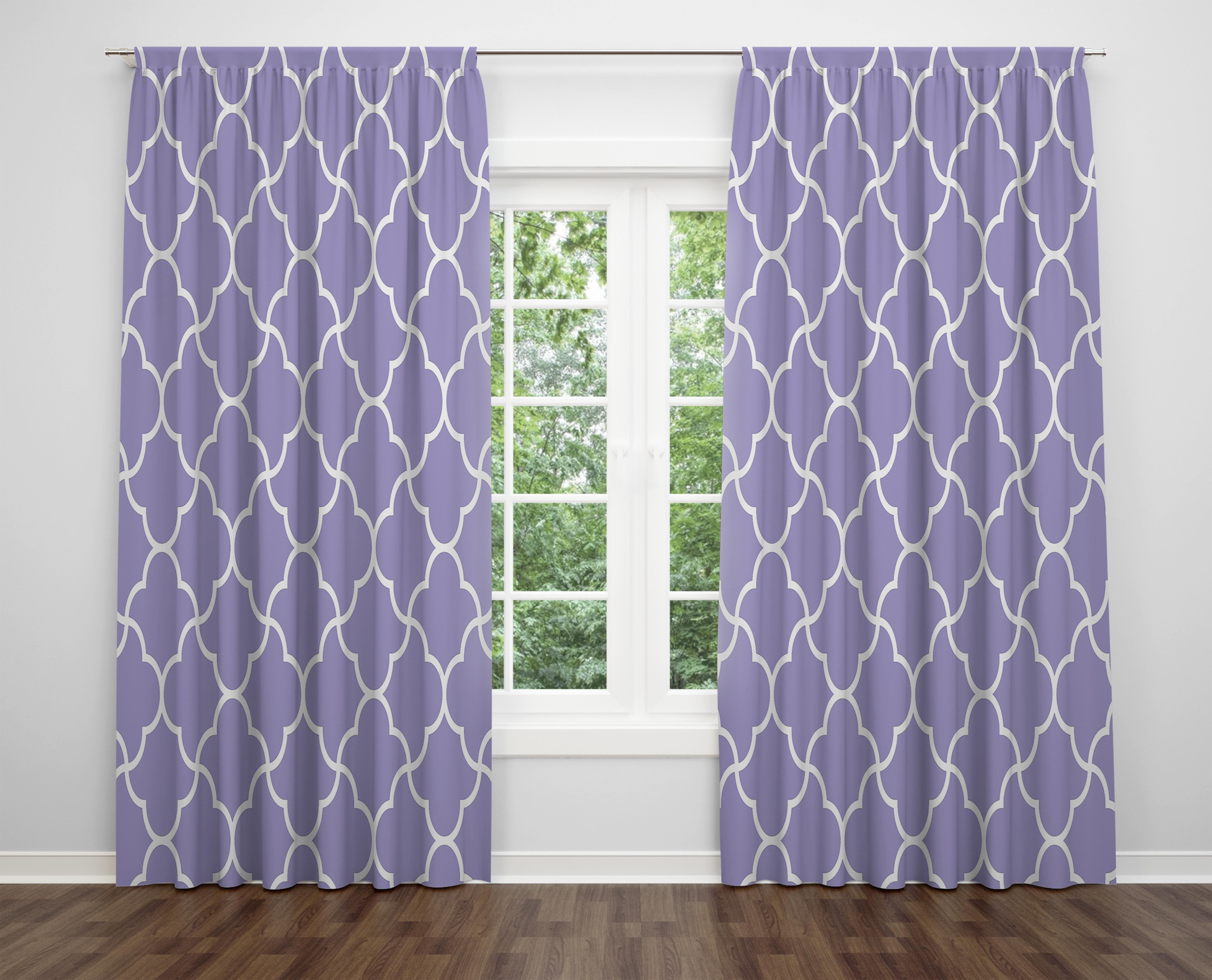 

Декоративний дизайн, високоякісна бавовняна тканина, ви можете вибрати одну або подвійну фіранку з крила 1 piece різнокольоровий